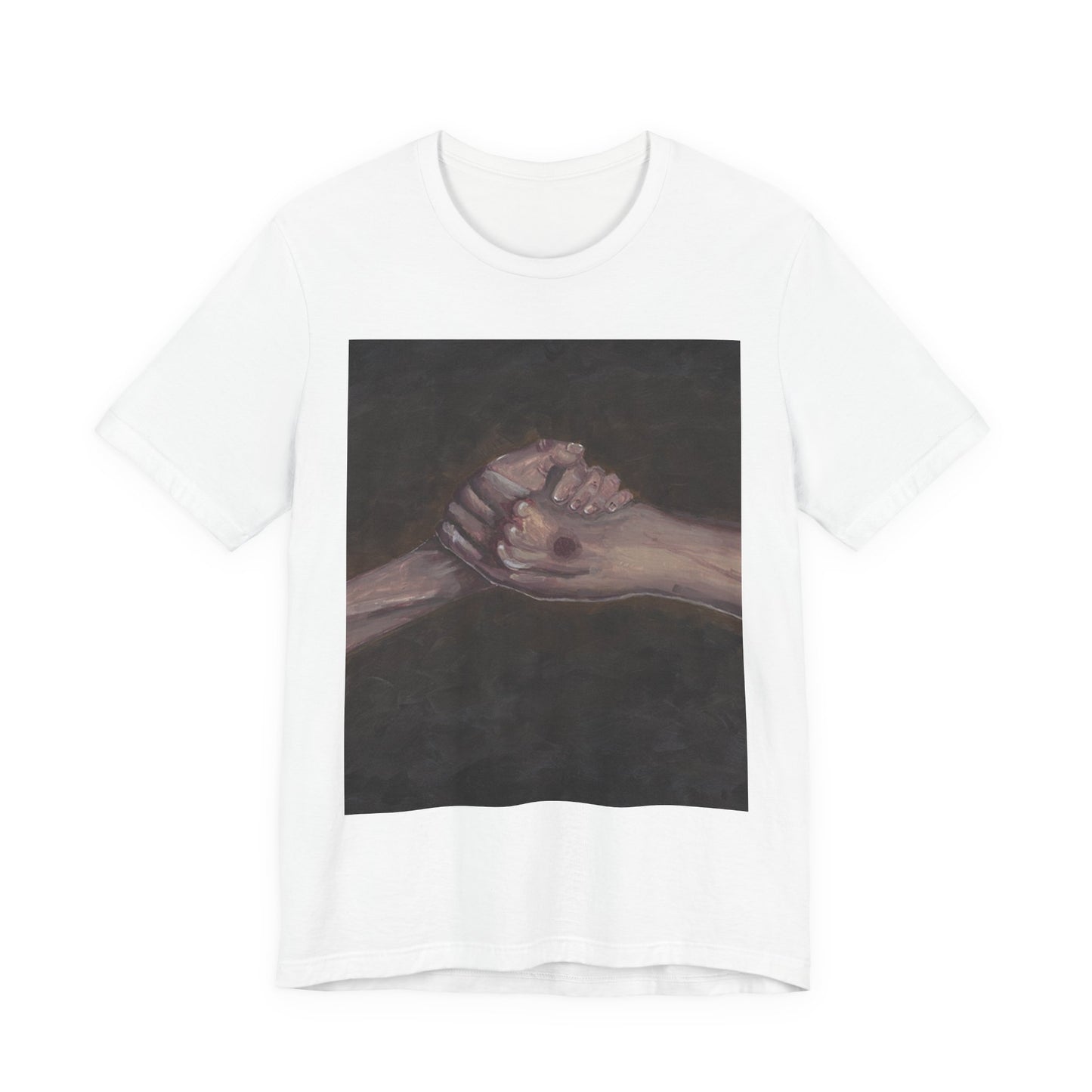 Held White tee