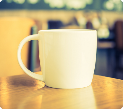 Held mug