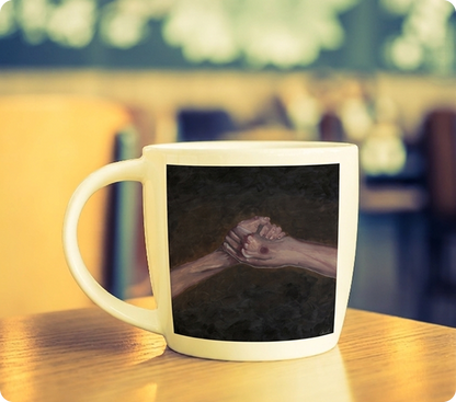 Held mug