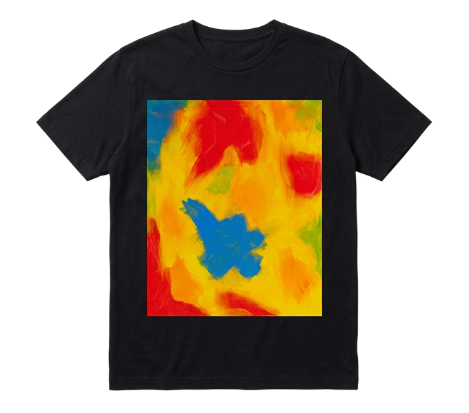 Color Explosion in black